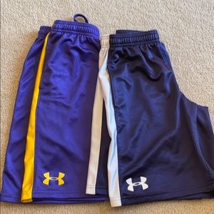 Under Armor boys shorts - 2 pair
